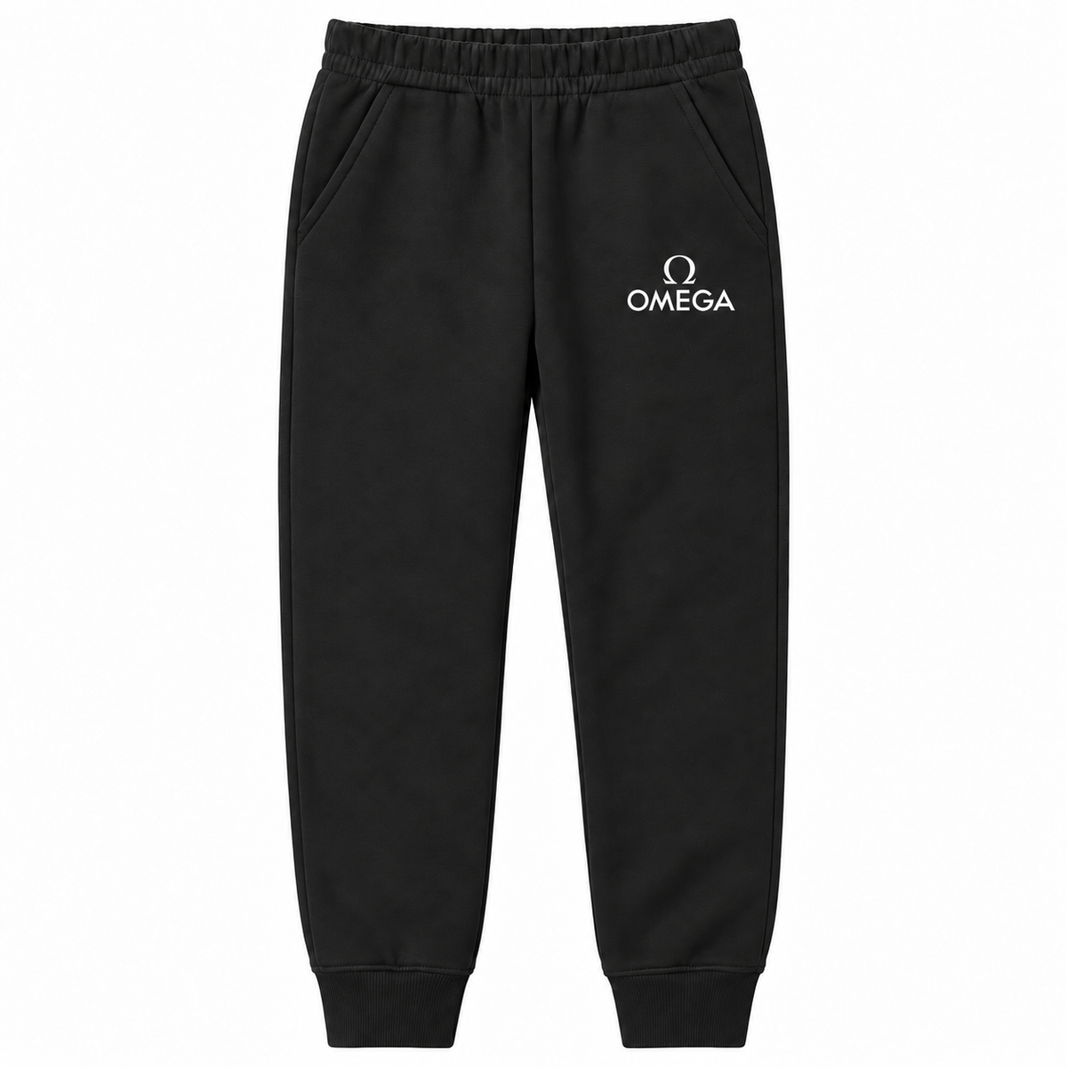 Omega youth joggers in Black