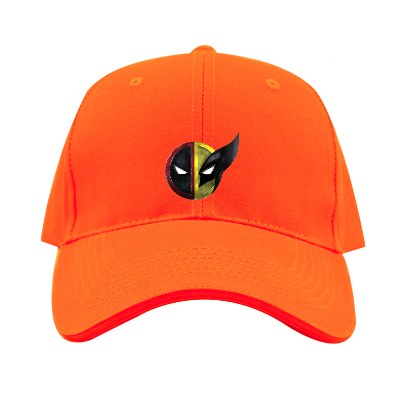 Deadpool & Wolverine Dad Baseball Cap Hat – Embroidered Fan Hat | TeesCustomize