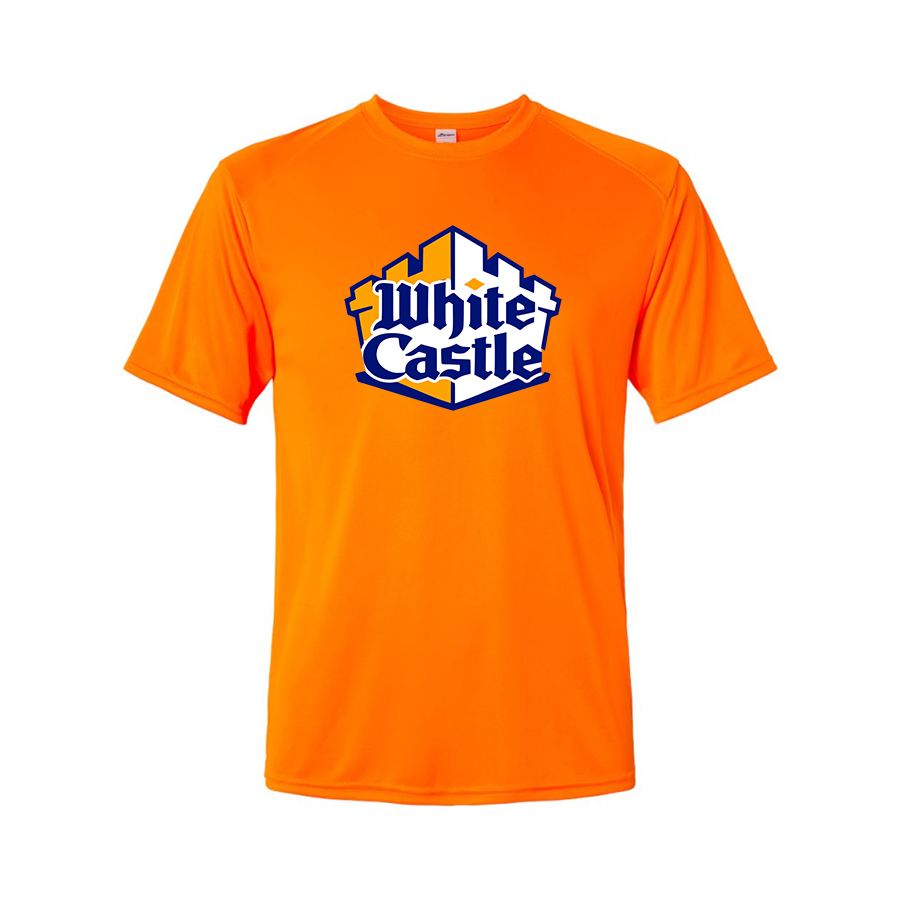 Men's White Castle Performance T Shirt – Tee