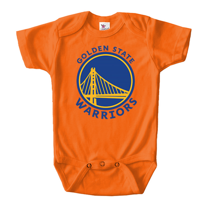 Golden State Warriors Baby Romper Onesie