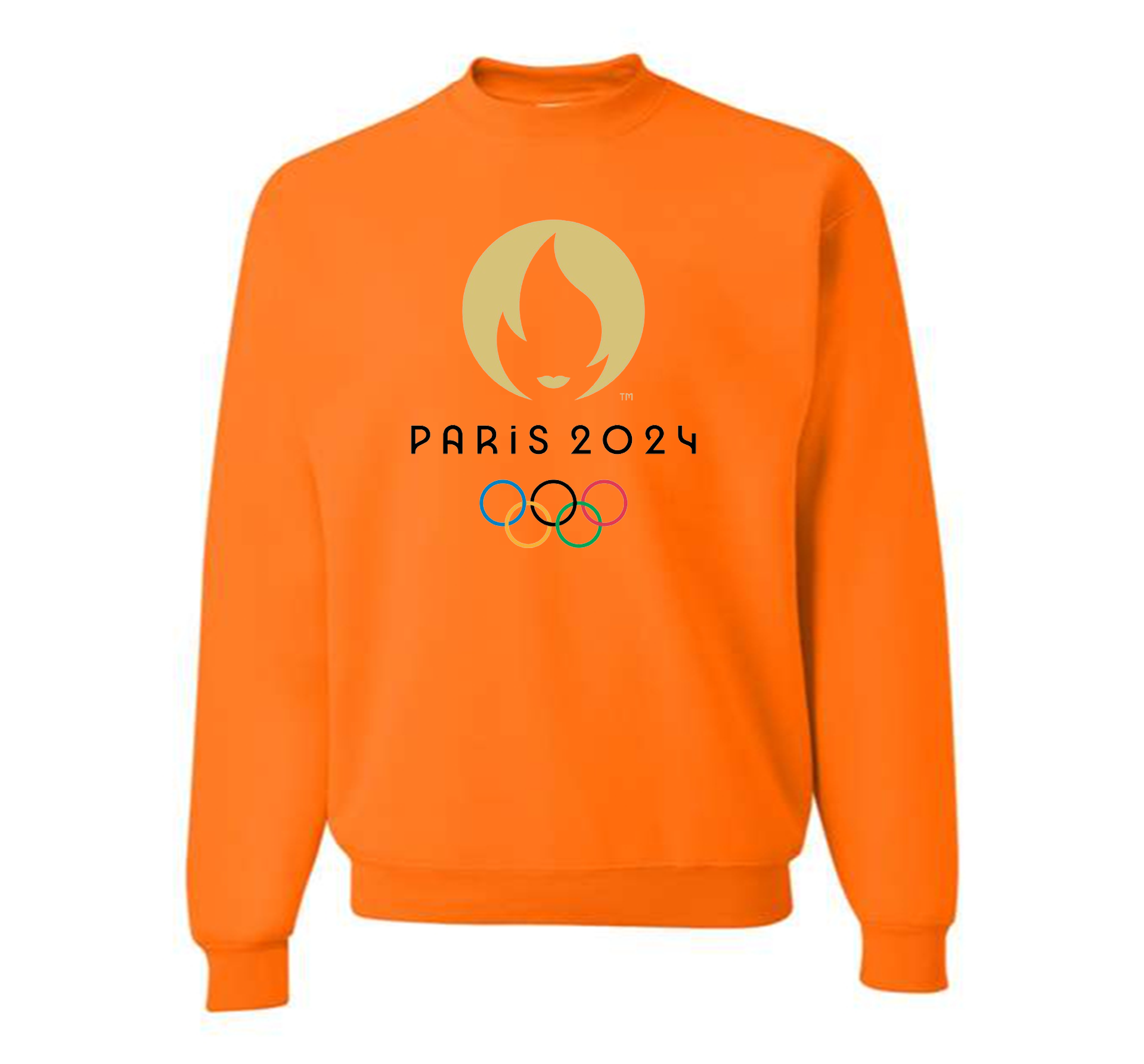 Men's New Olympics 2024 Paris Logo Crewneck Sweatshirt