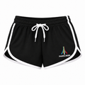 Women's Paris 2024 Olympics Booty Shorts, Black