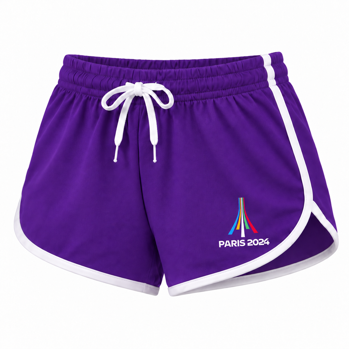 Women's Paris 2024 Olympics Booty Shorts, Purple