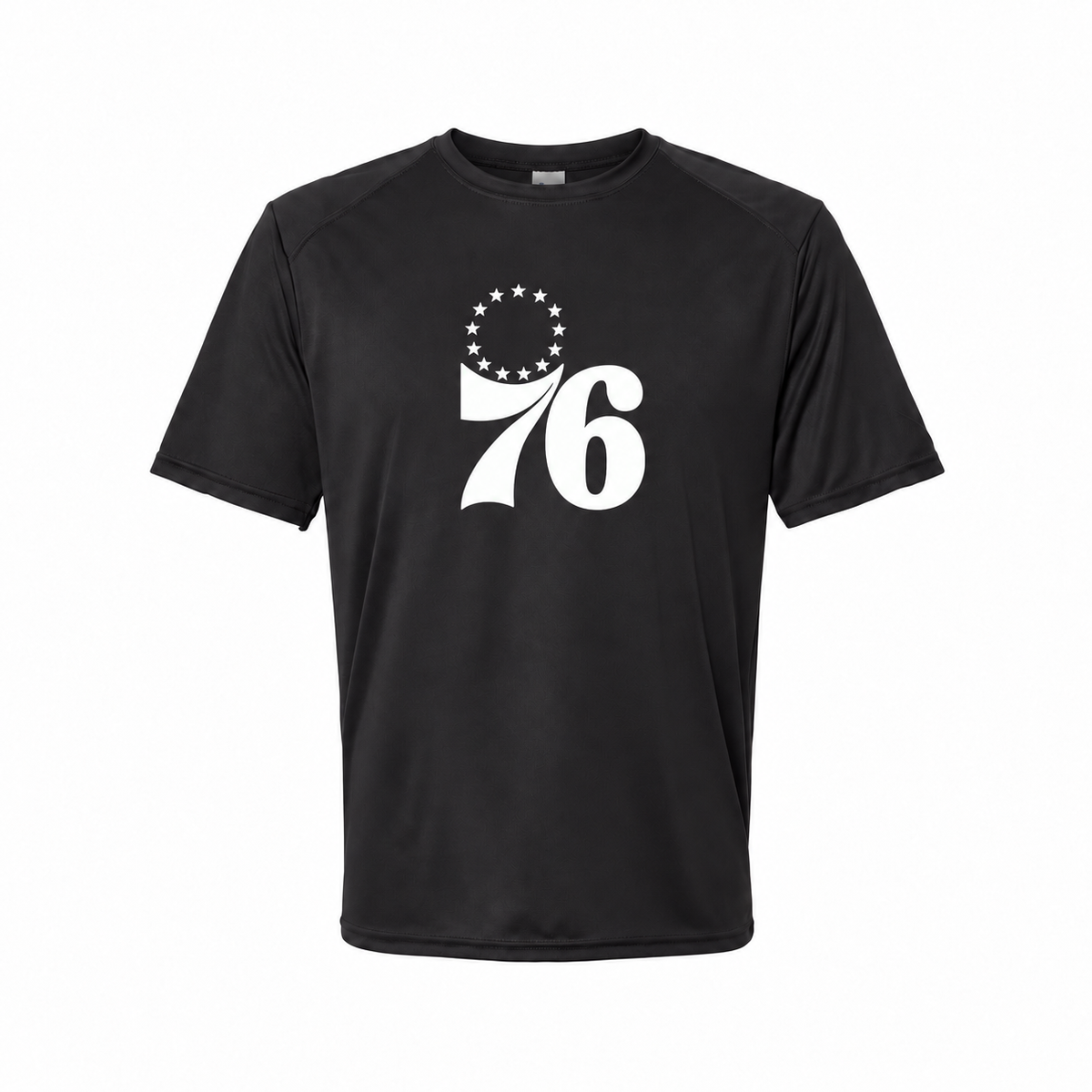 Philadelphia 76ers youth polyester tee - Black