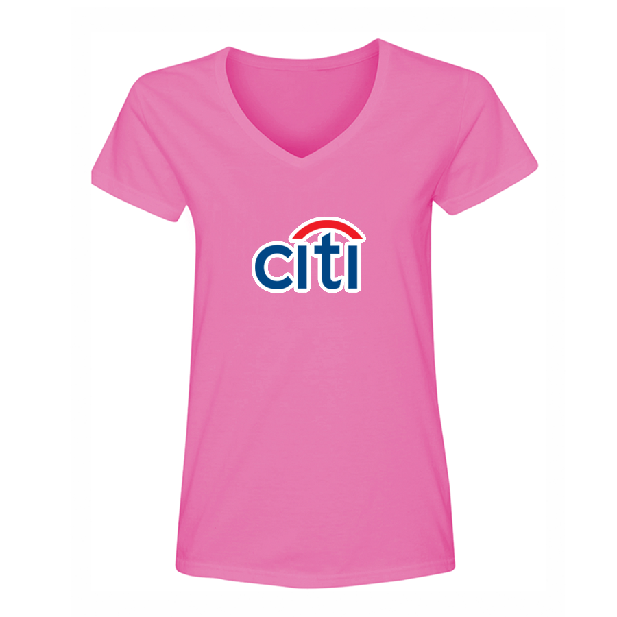 Women's Citi Bank V-Neck T-Shirt