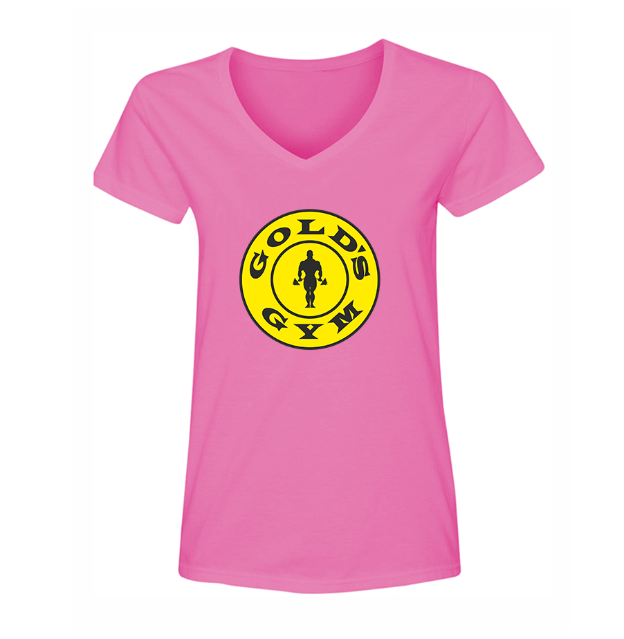 Women's Gold's Gym V Neck T-Shirt