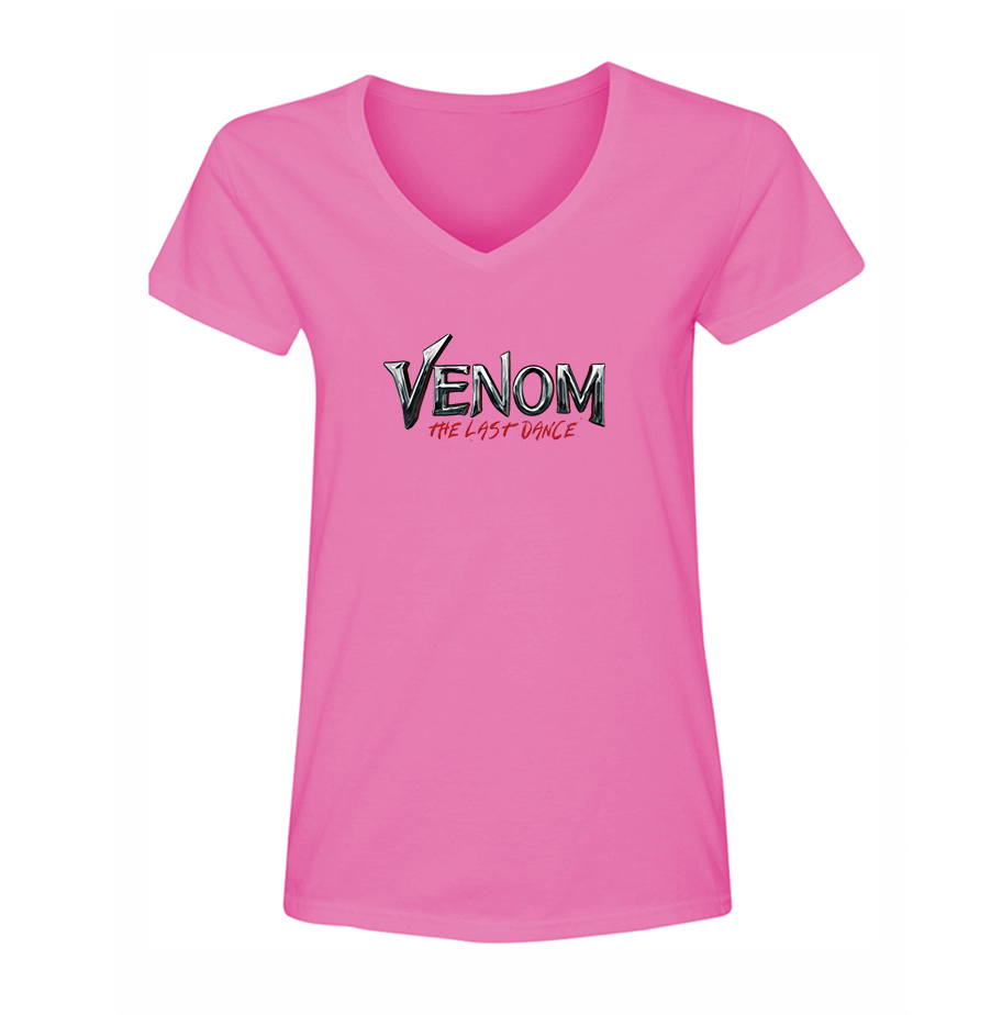 Women's Venom The Last Dance V Neck T-Shirt