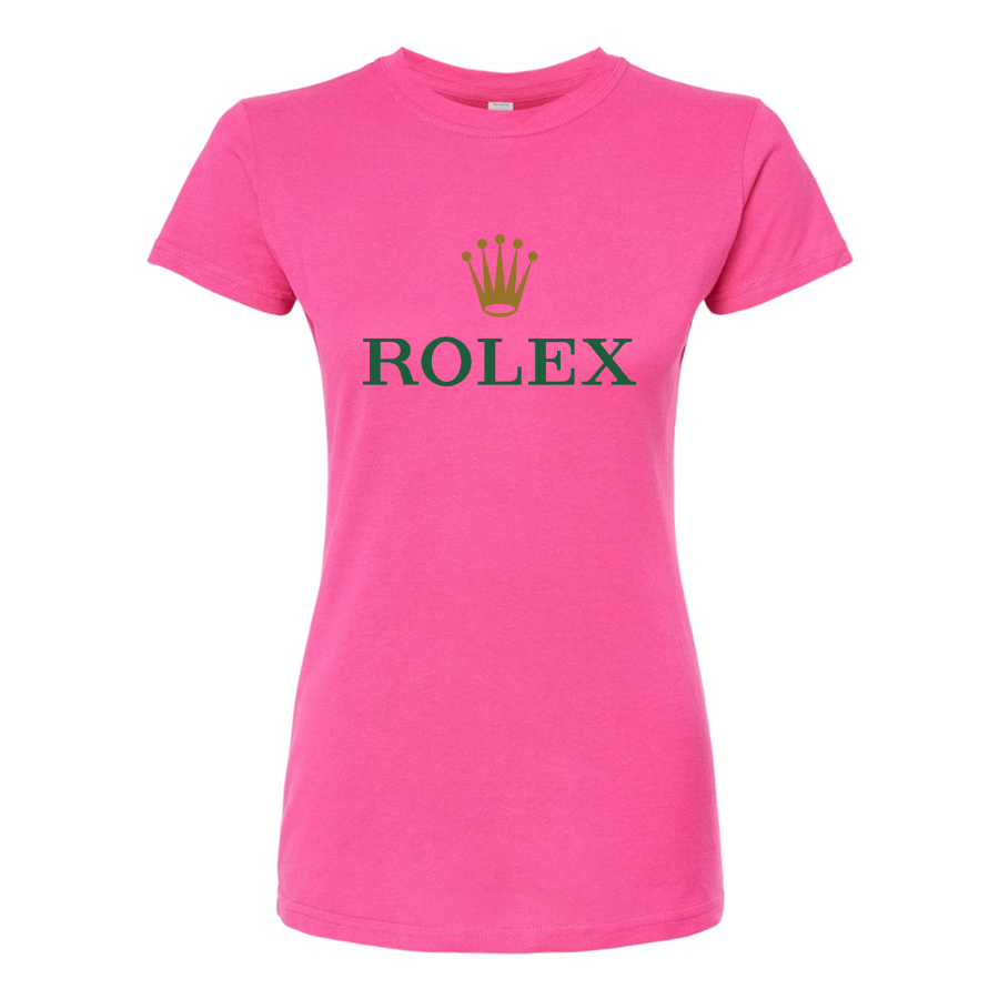 Women's Rolex Round Neck T-Shirt