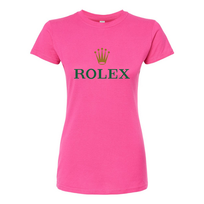 Women's Rolex Round Neck T-Shirt