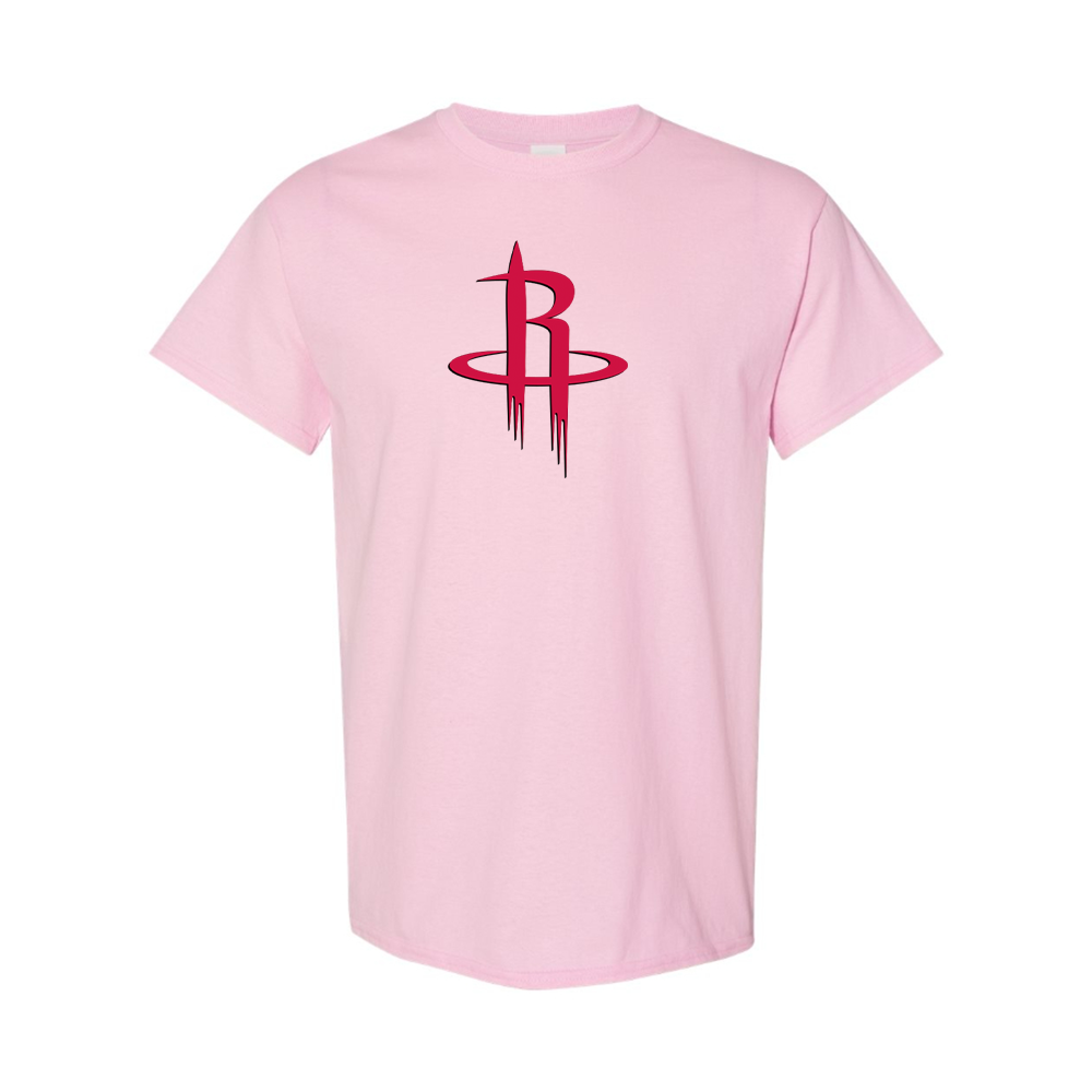 Men's Houston Rockets Cotton T-shirt – Graphic Cotton T-Shirt | TeesCustomize