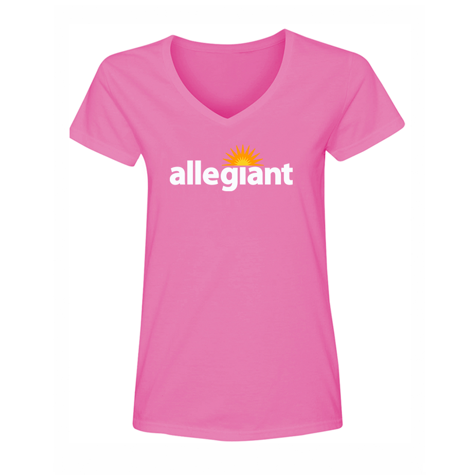 Women's Allegiant Air  V Neck T-Shirt