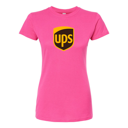 Women's UPS Round Neck T-Shirt