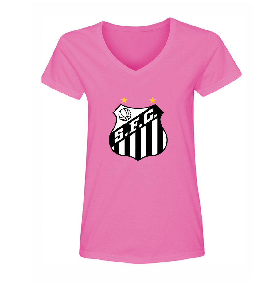 Women's Santos FC V-Neck T-Shirt