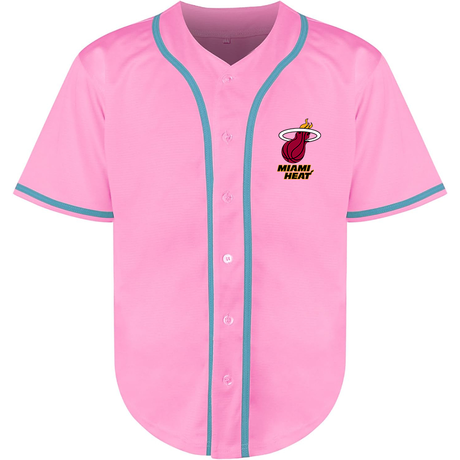 Men's Miami Heat Baseball Jersey