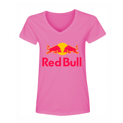 Women's Red Bull V Neck T-Shirt