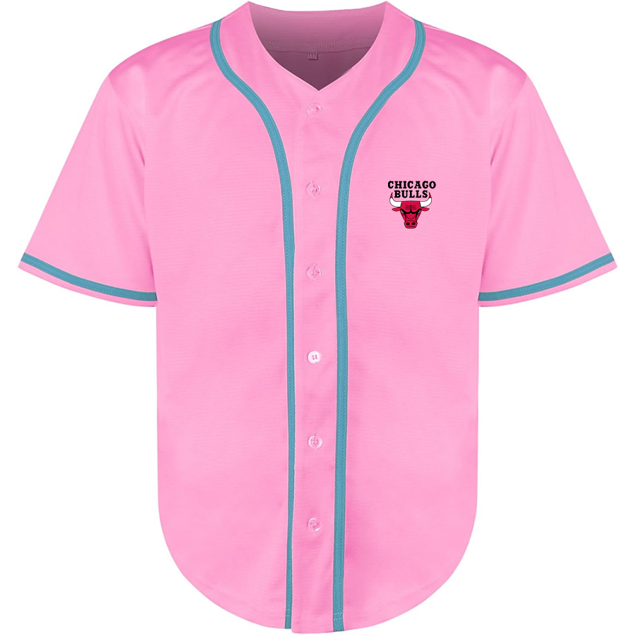 Men's Chicago Bulls Baseball Jersey