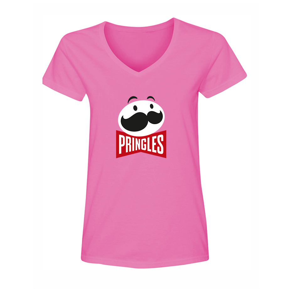 Women's Pringles  V Neck T-Shirt