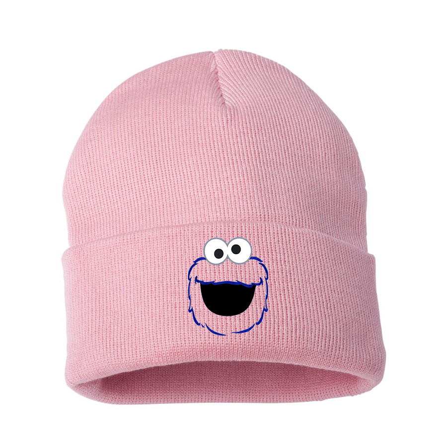 Sesame Street Cookie Monster face Beanie Hat
