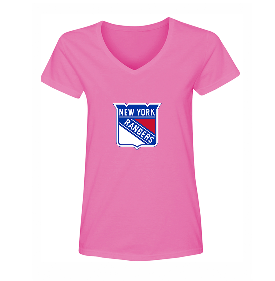 Women's NHL - New York Rangers V-Neck T-Shirt