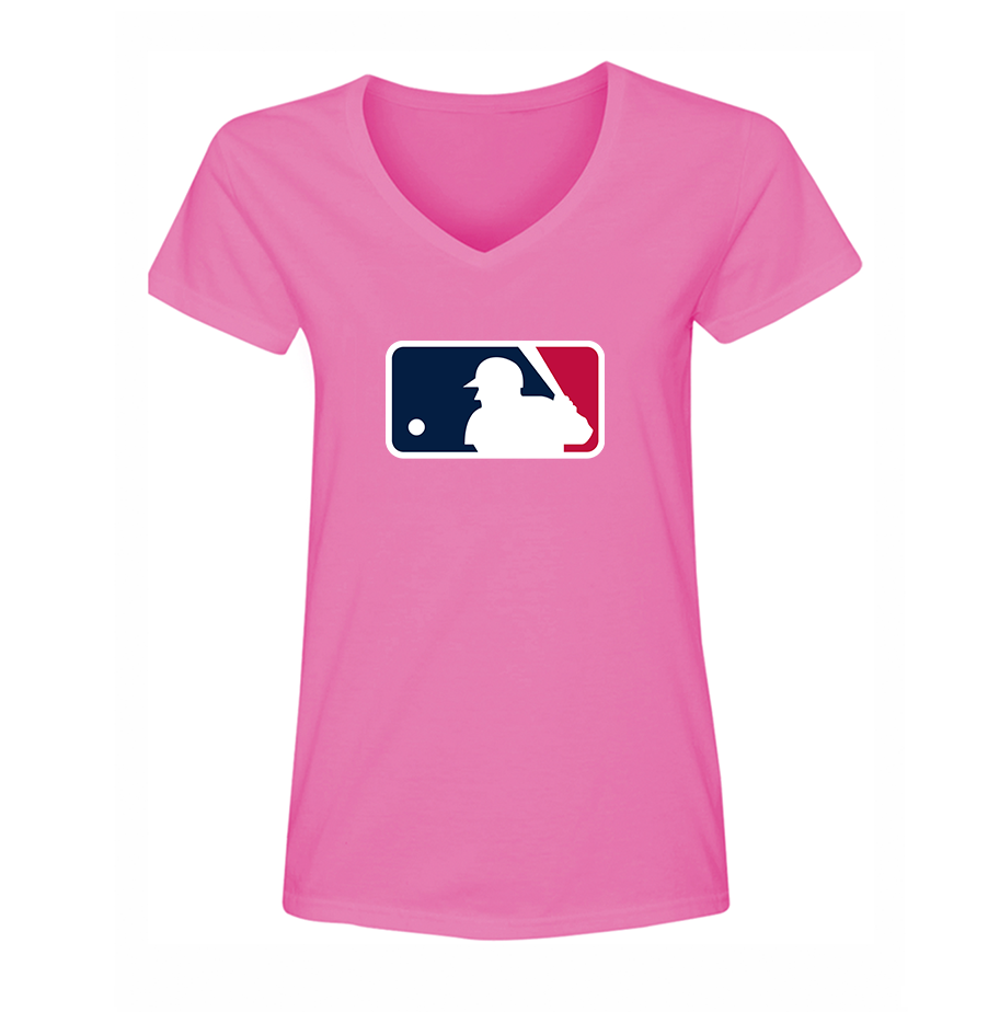 Women's Major League Baseball MLB V-Neck T-Shirt