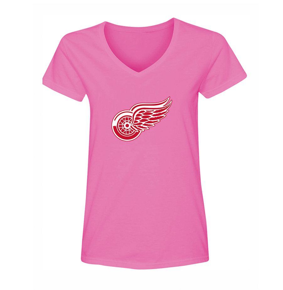 Women's NHL - Detroit Red Wings V-Neck T-Shirt