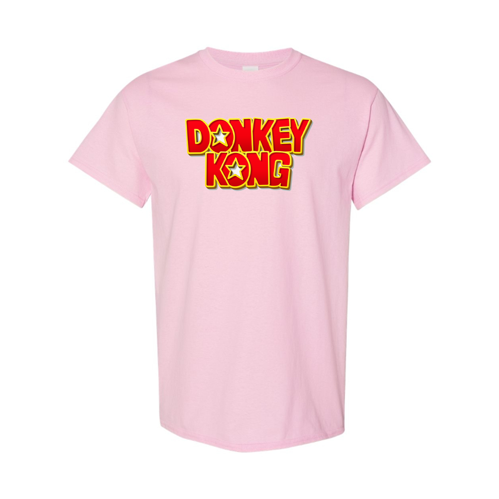 Men's Donkey Kong Cotton T-shirt – Graphic Cotton T-Shirt | TeesCustomize