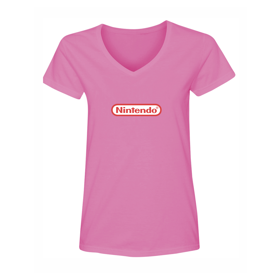 Women's Nintendo V Neck T-Shirt
