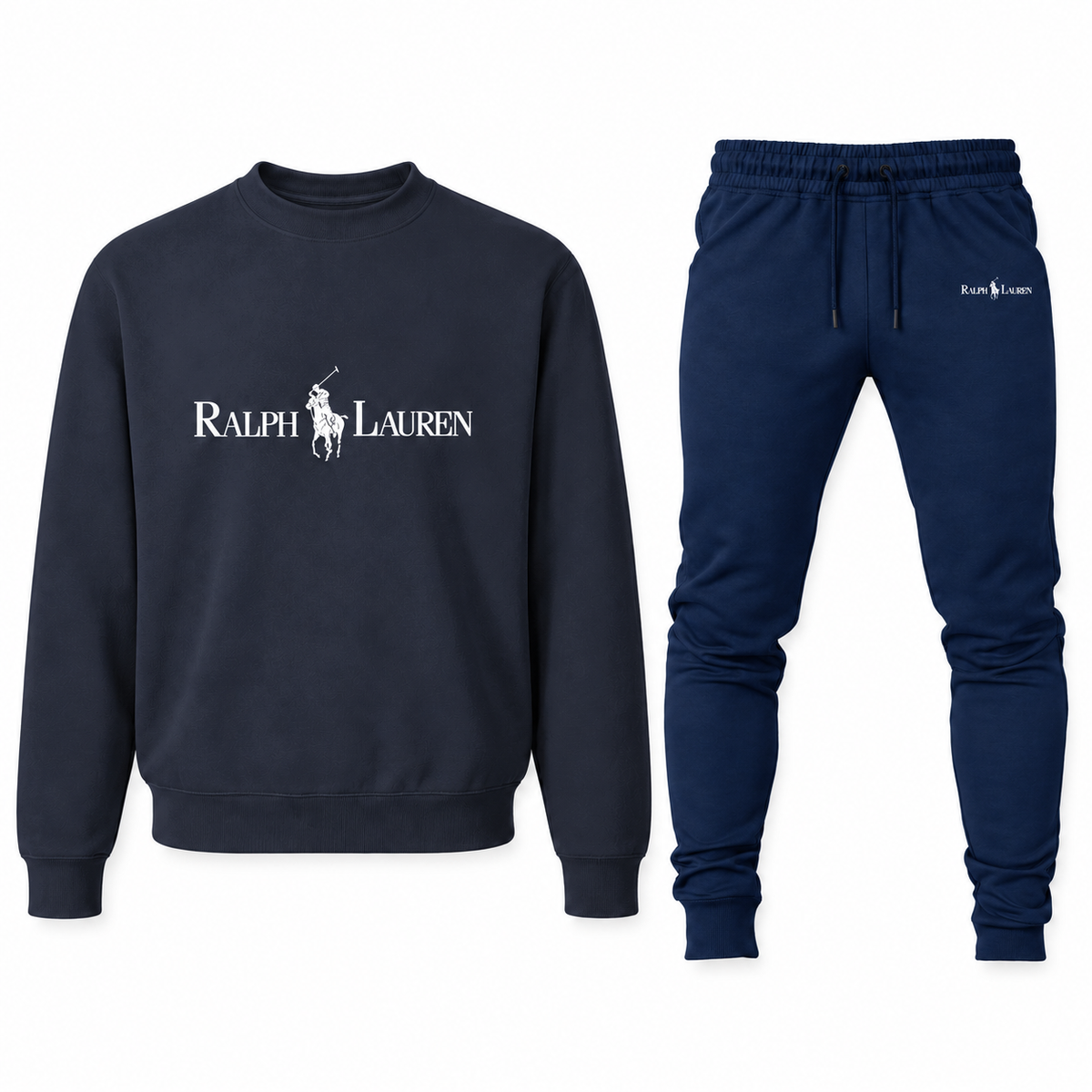 Men's Polo Ralph Lauren sweatshirt and joggers set, Navy