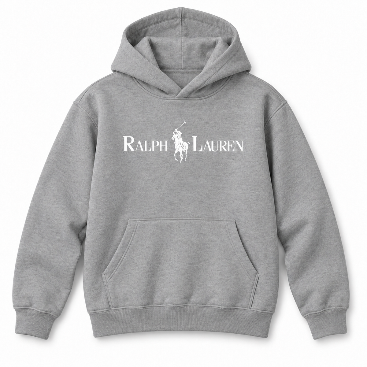 Youth Polo Ralph Lauren white design pullover hoodie, Gray