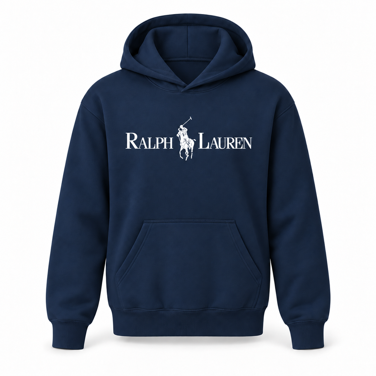 Youth Polo Ralph Lauren white design pullover hoodie, Navy