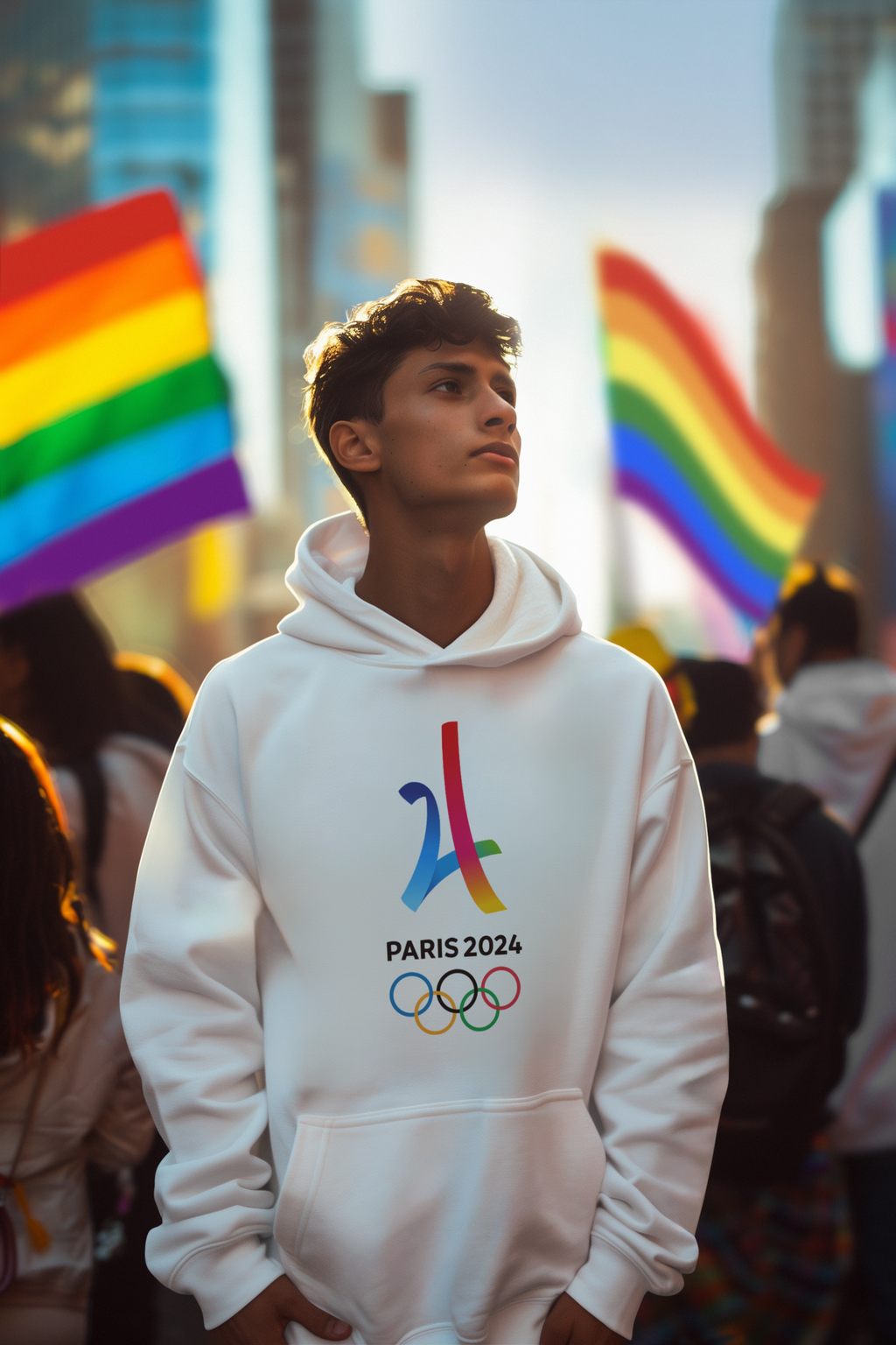 Men's Paris 2024 Olympics Pullover Hoodie