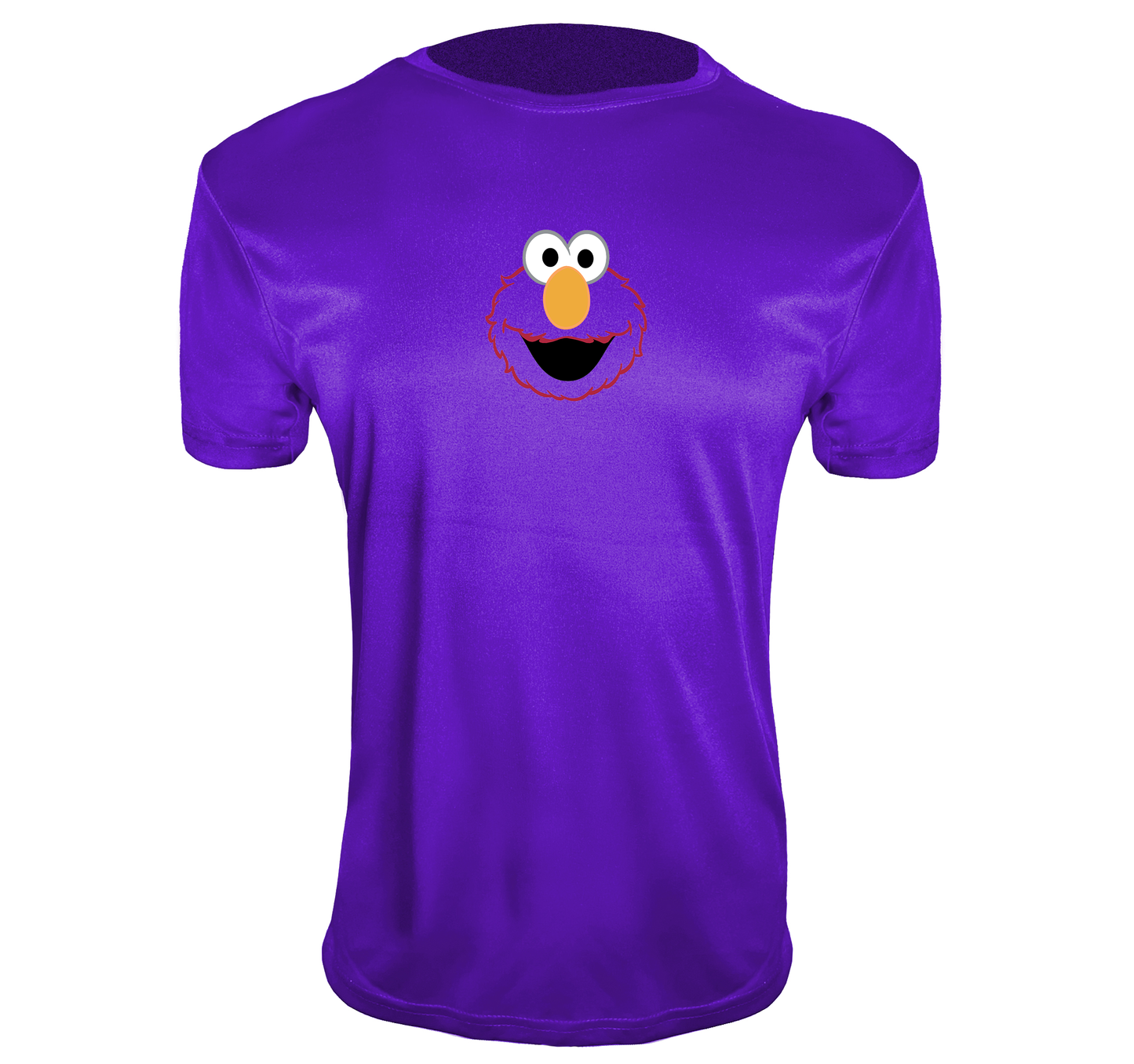 Youth Sesame Street Elmo Face Polyester T-Shirts