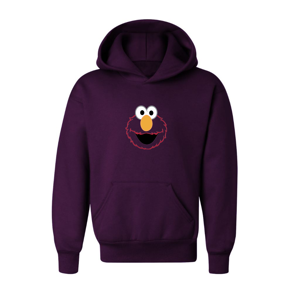 Youth Sesame Street Elmo Face Pullover Hoodie