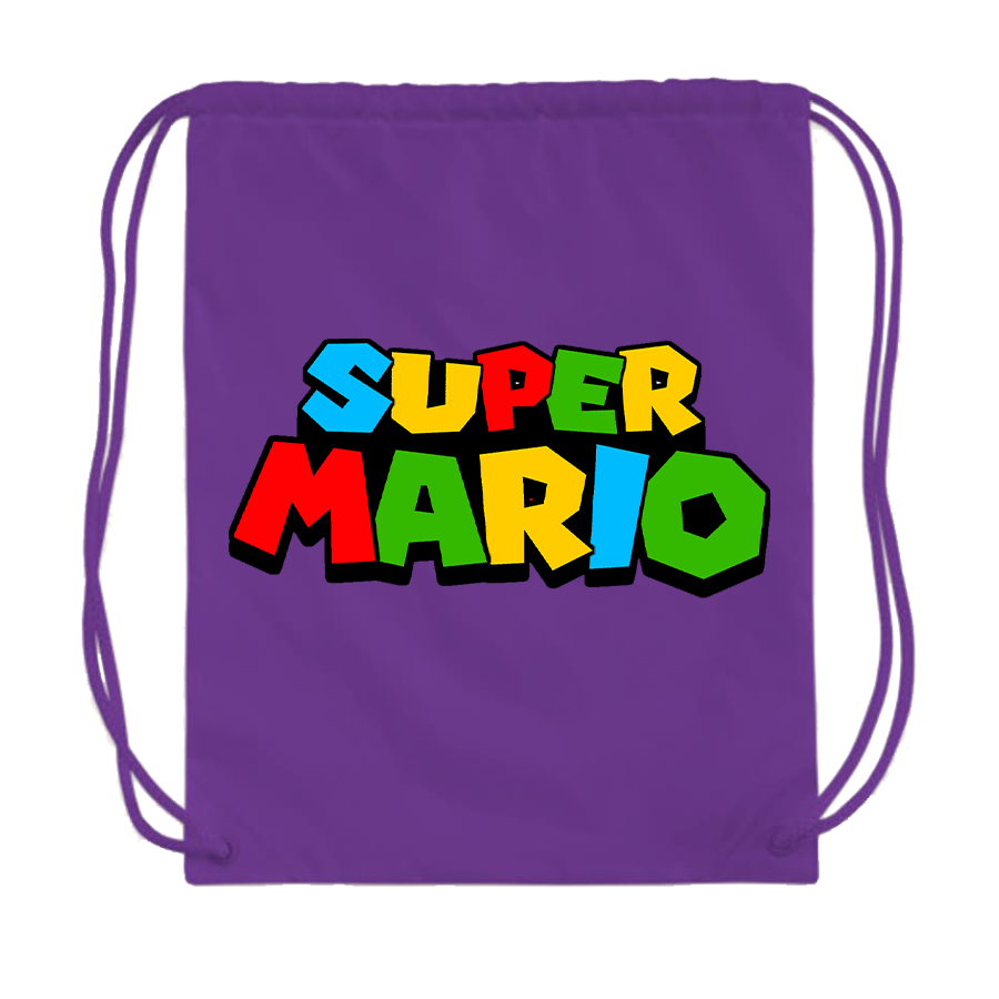 Super Mario Drawstring Bag | TeesCustomize