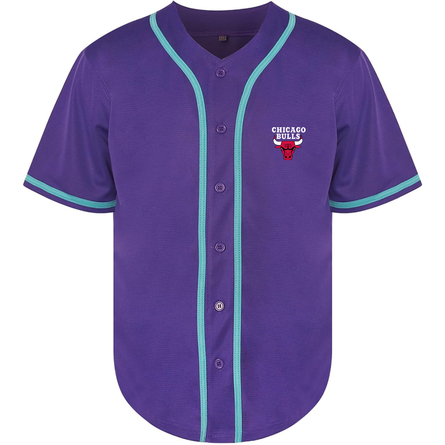 Men's Chicago Bulls Baseball Jersey