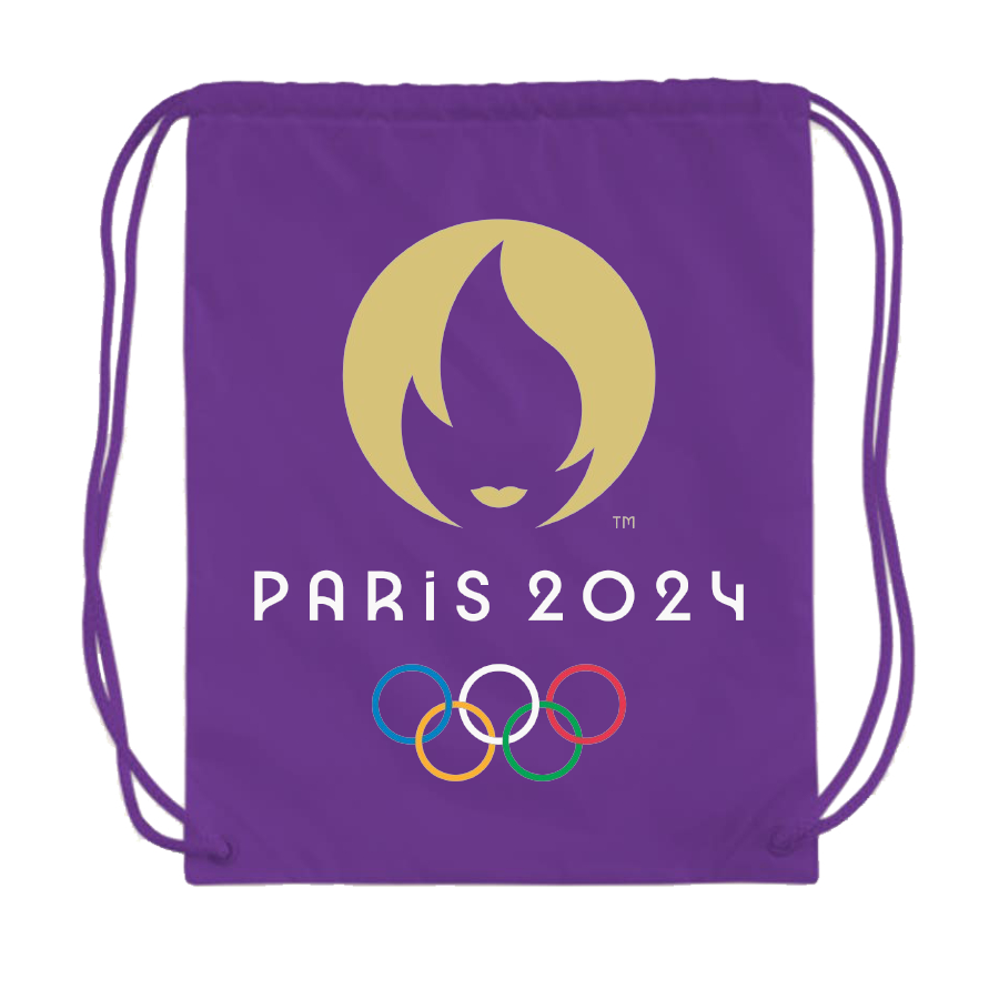 New Olympics 2024 Paris Logo Drawstring Bag