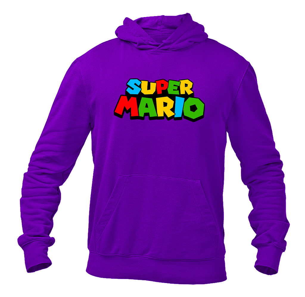 Men's Super Mario Pullover Hoodie | TeesCustomize