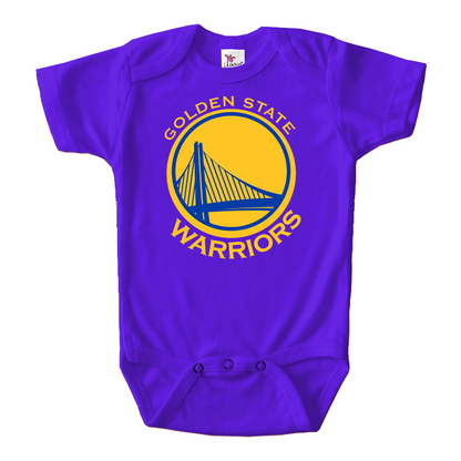 Golden State Warriors Baby Romper Onesie