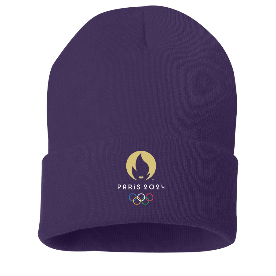 New Olympics 2024 Paris Logo Beanie Hat