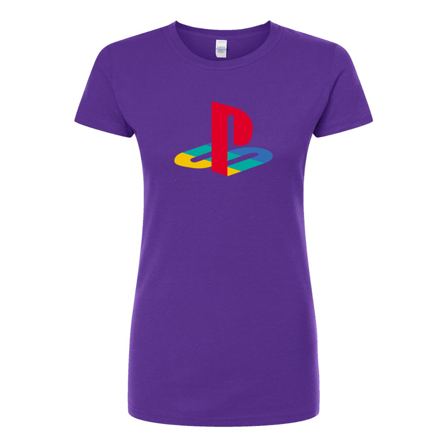 Women's Playstation Round Neck T-Shirt