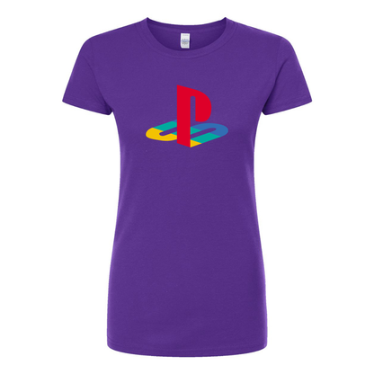 Women's Playstation Round Neck T-Shirt