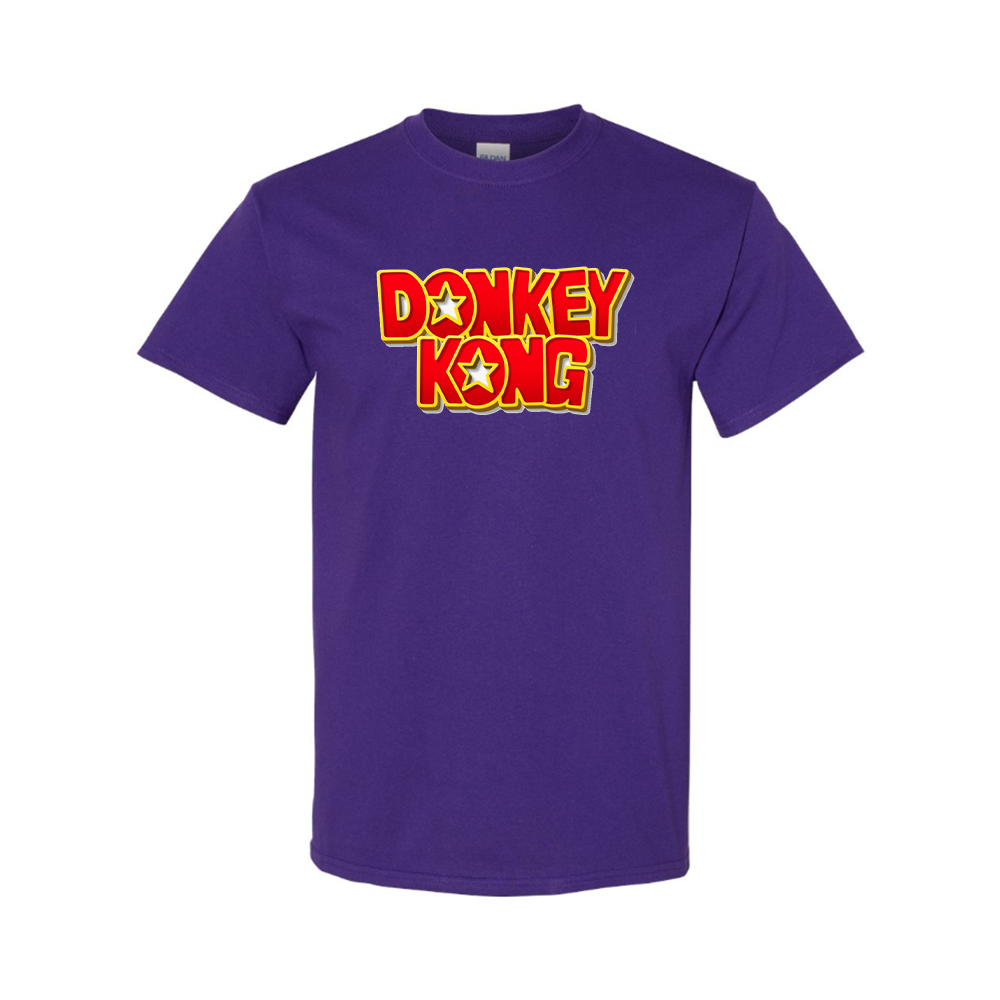 Men's Donkey Kong Cotton T-shirt – Graphic Cotton T-Shirt | TeesCustomize