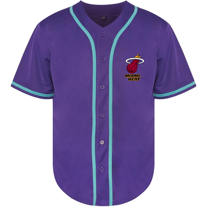 Men's Miami Heat Baseball Jersey