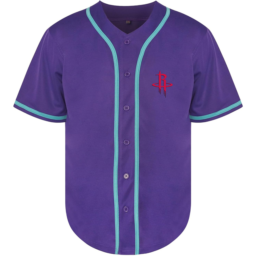 Men's Houston Rockets Baseball Jersey