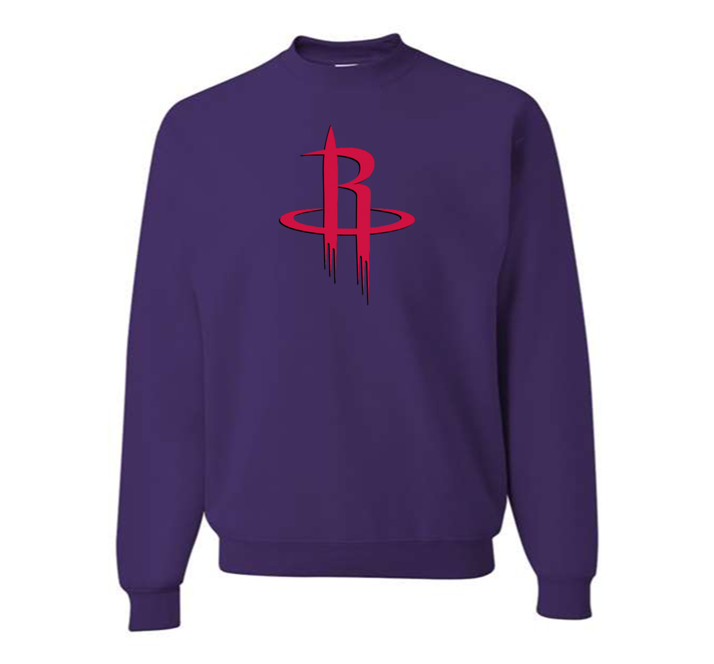 Men's Houston Rockets  Crewneck Sweatshirt