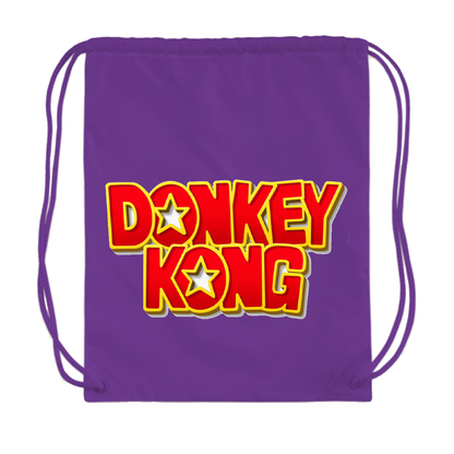 Donkey Kong Drawstring Bag