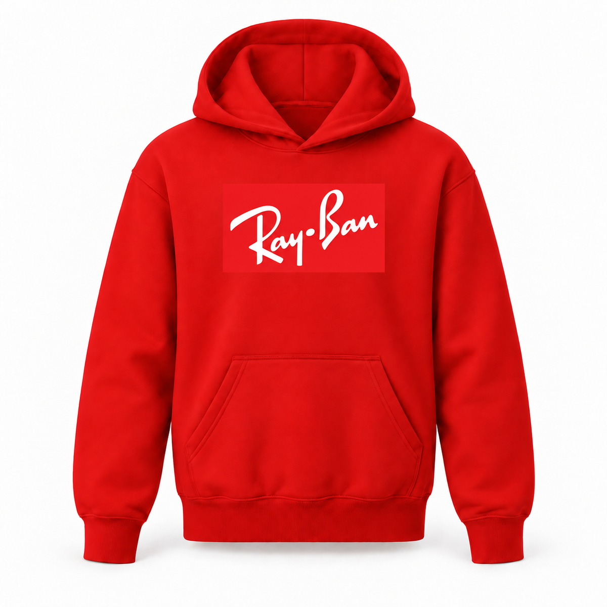 Ray-Ban: youth hoodie, Red