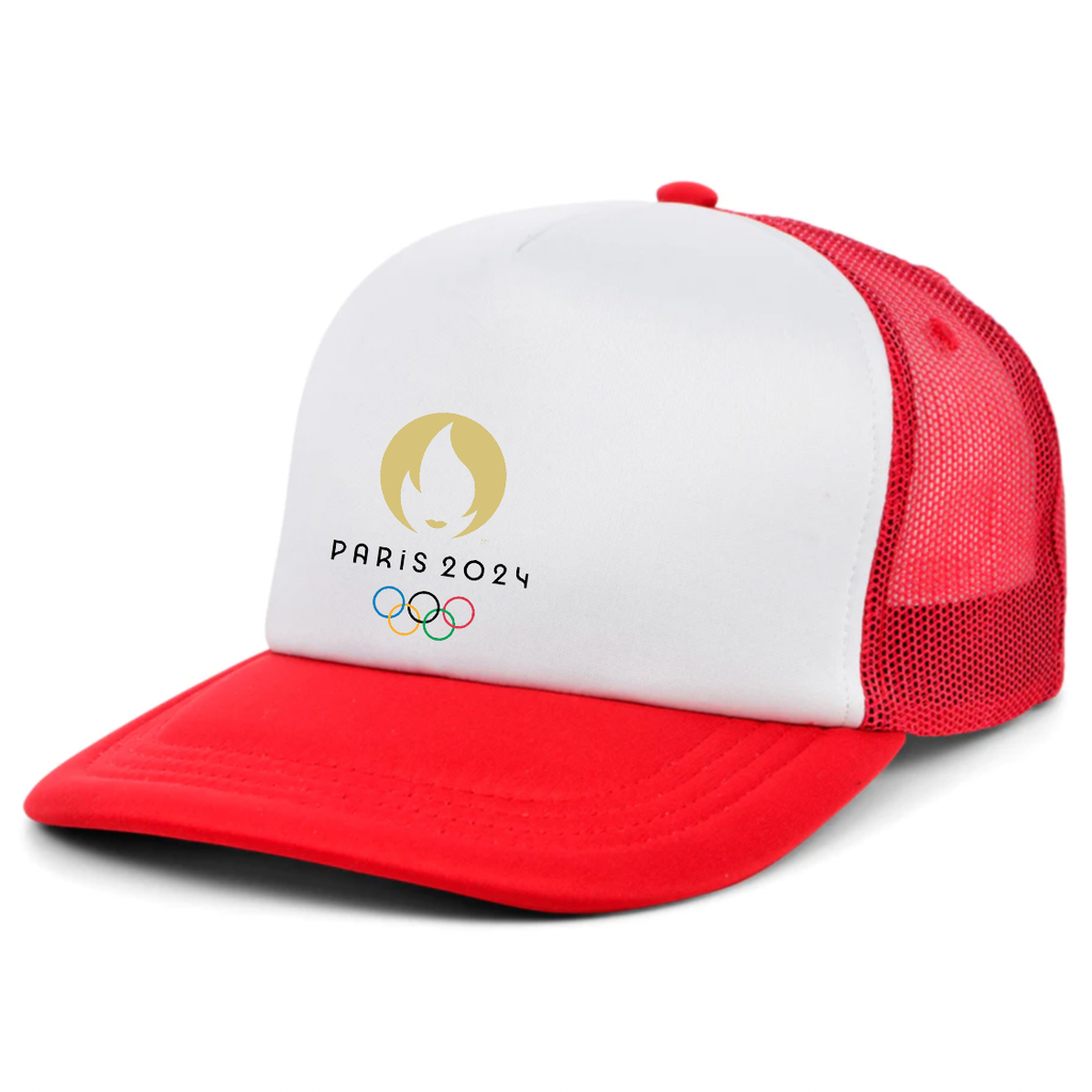 New Olympics 2024 Paris Logo Dad Trucker Hat
