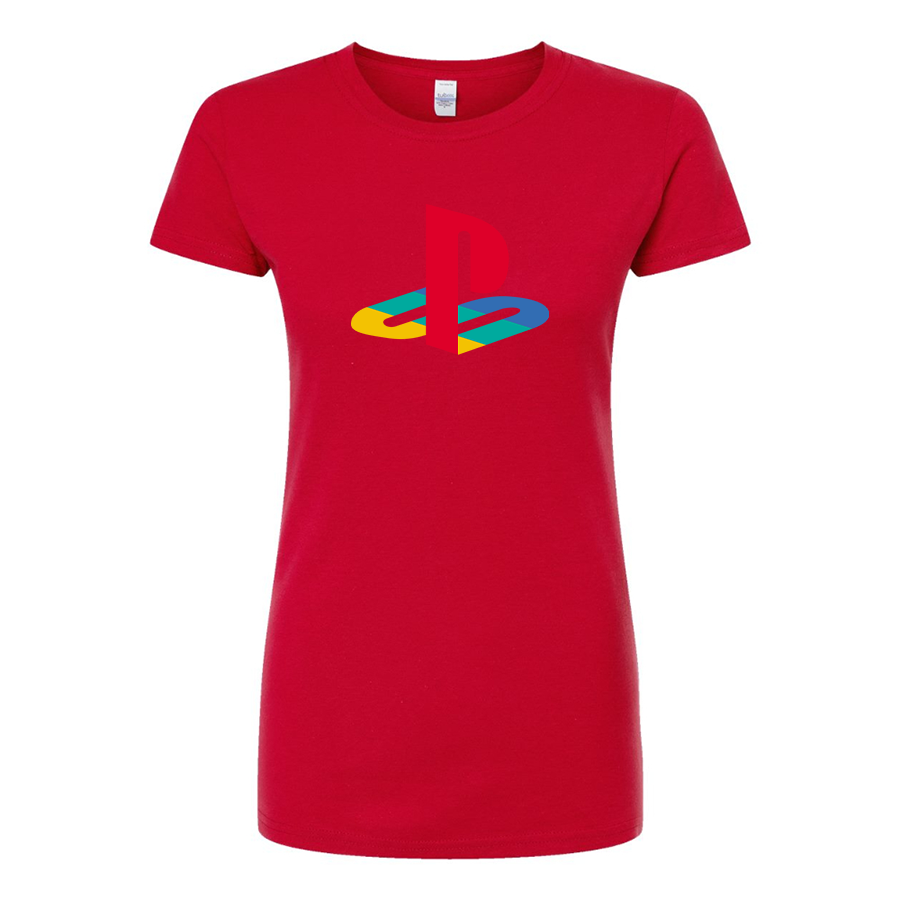 Women's Playstation Round Neck T-Shirt