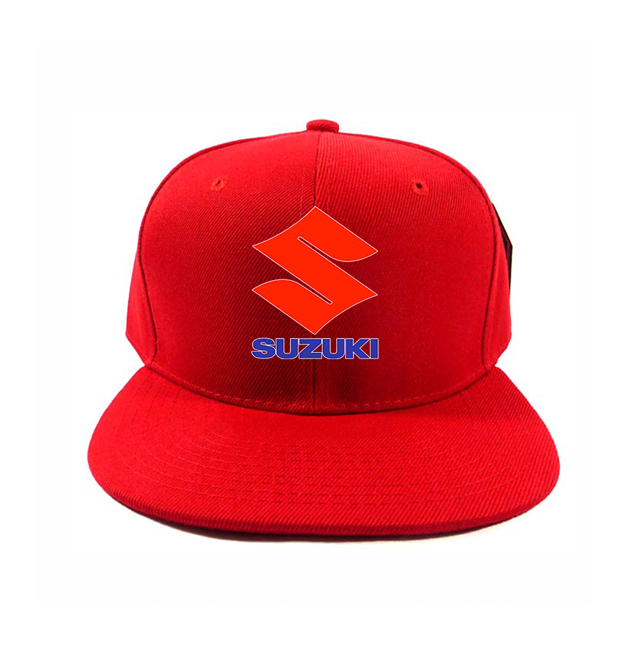 Suzuki Bike Motorcycle Snapback Hat